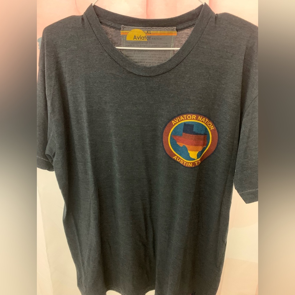 Aviator Nation Austin Texas logo tee XL